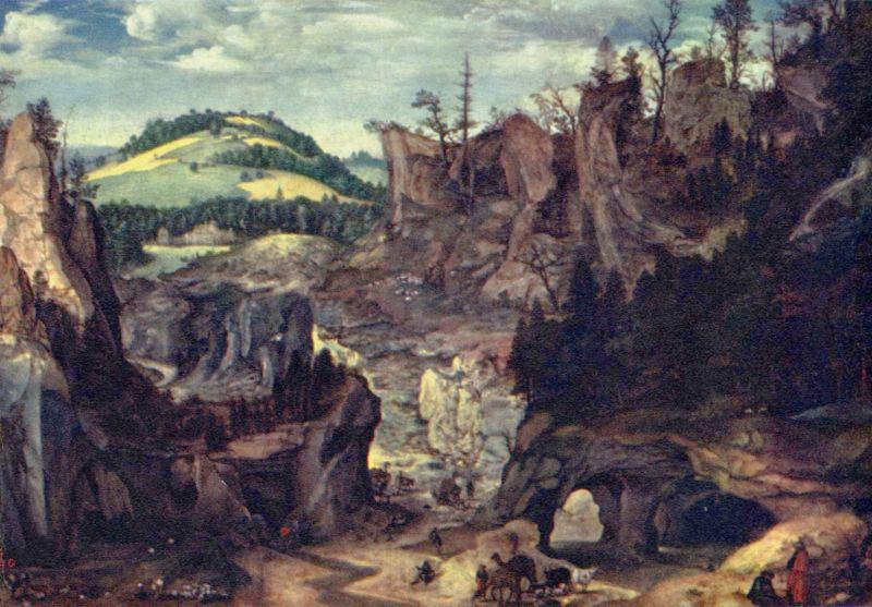 Cornelis van Dalem Landschaft mit Hirten Germany oil painting art